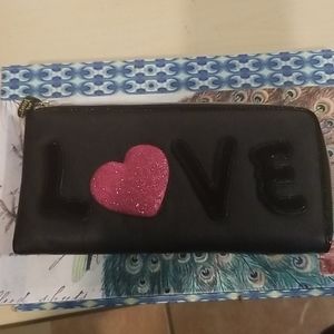 Betsey Johnson Love Wallet - used